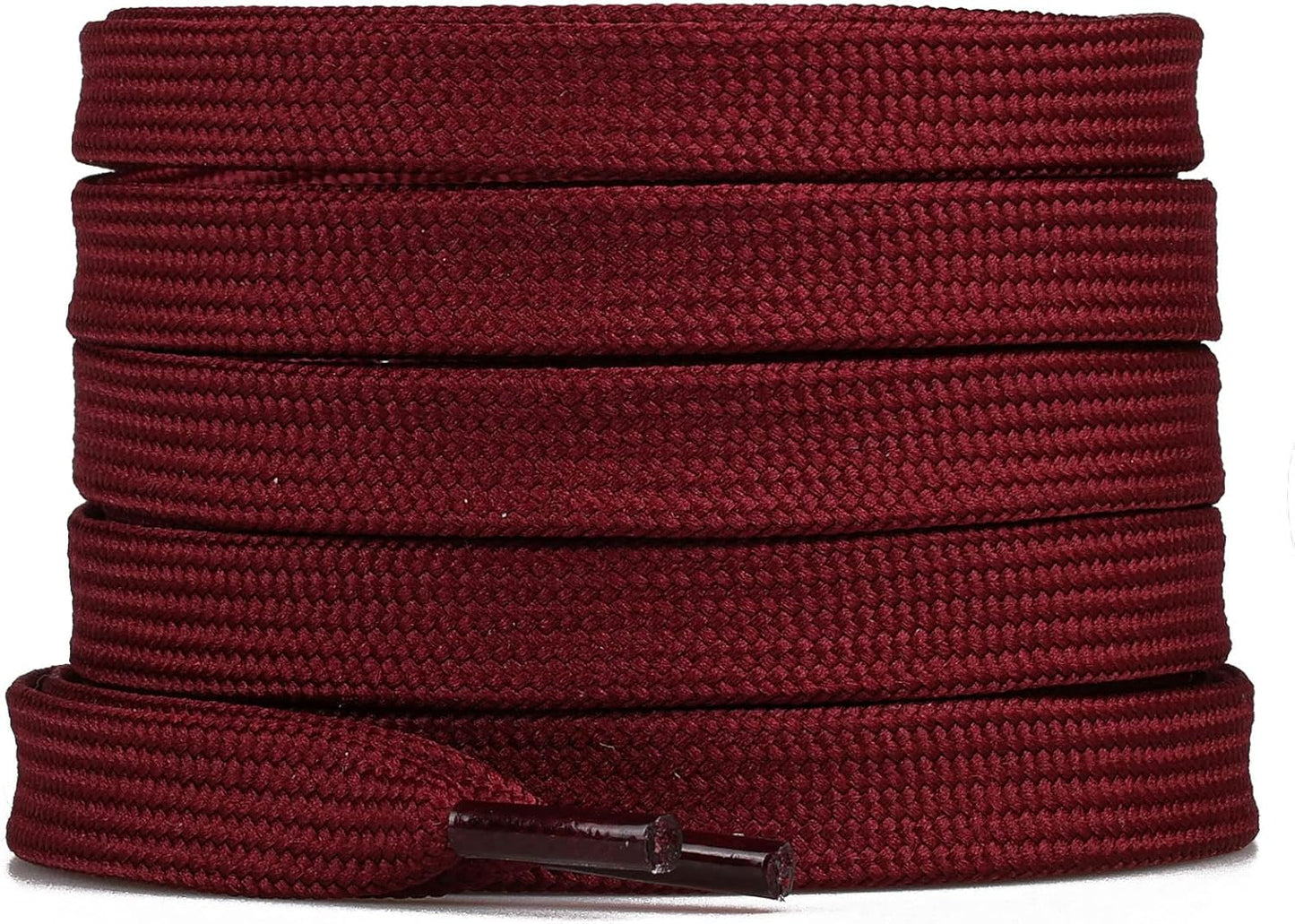 2 Pairs 2/5" Flat Shoe Laces for Sneakers 26 Colors Shoelaces in 27"-72"
